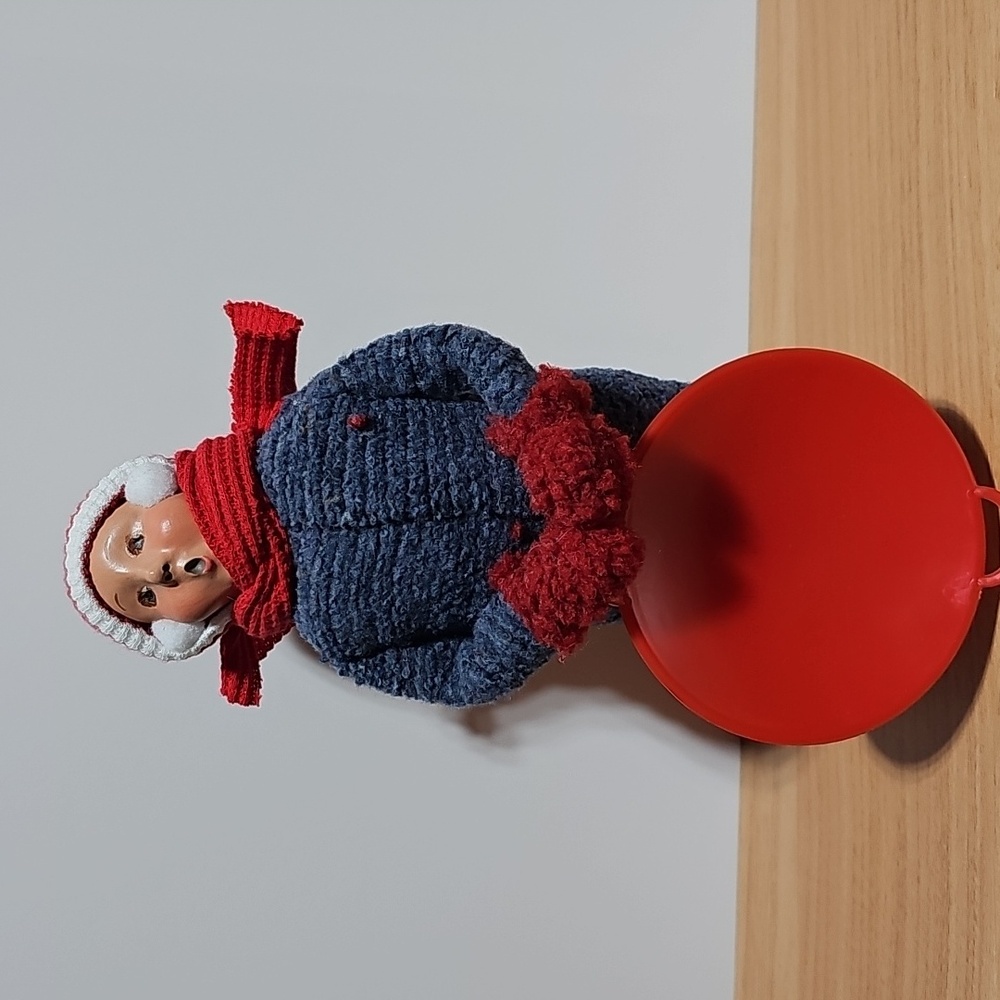 Byers Choice Caroler “Boy With Sled"
